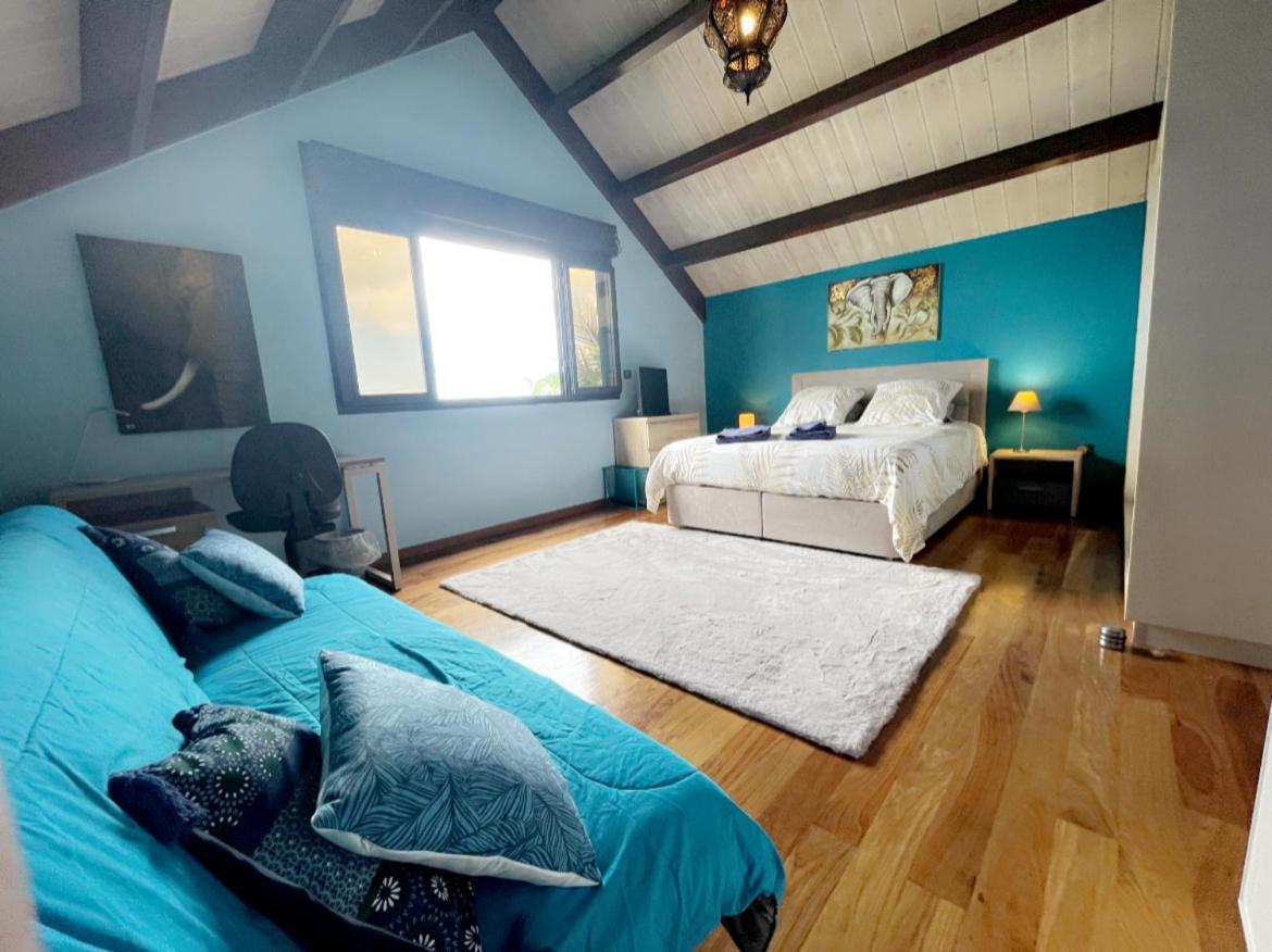 Chambre "Bleu Ocean" Villa Hermes 생피에르 외부 사진